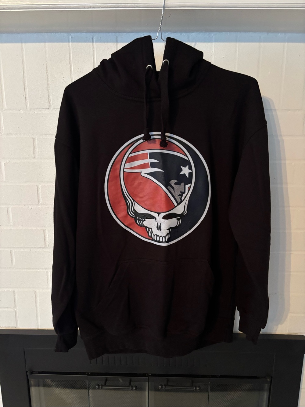 Black Skull x Patriots Graphic Hoodie